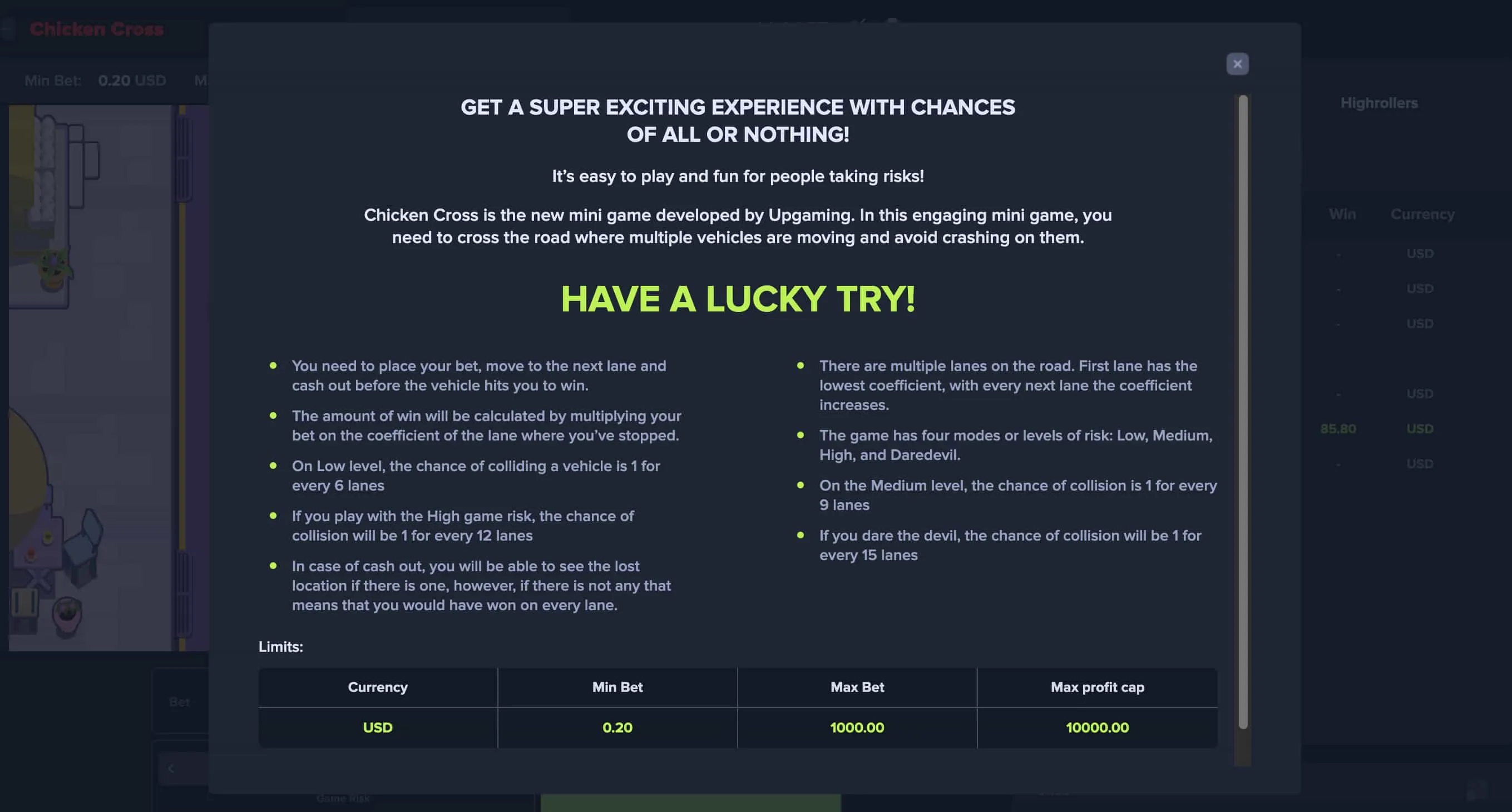 Taktiken f&uuml;r erfolgreiches Spielen bei Chicken Cross